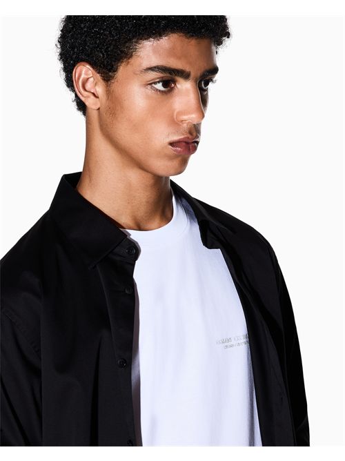 T-shirt Regular Fit in Jersey di Cotone ARMANI EXCHANGE | XM001281AF10361/U0002